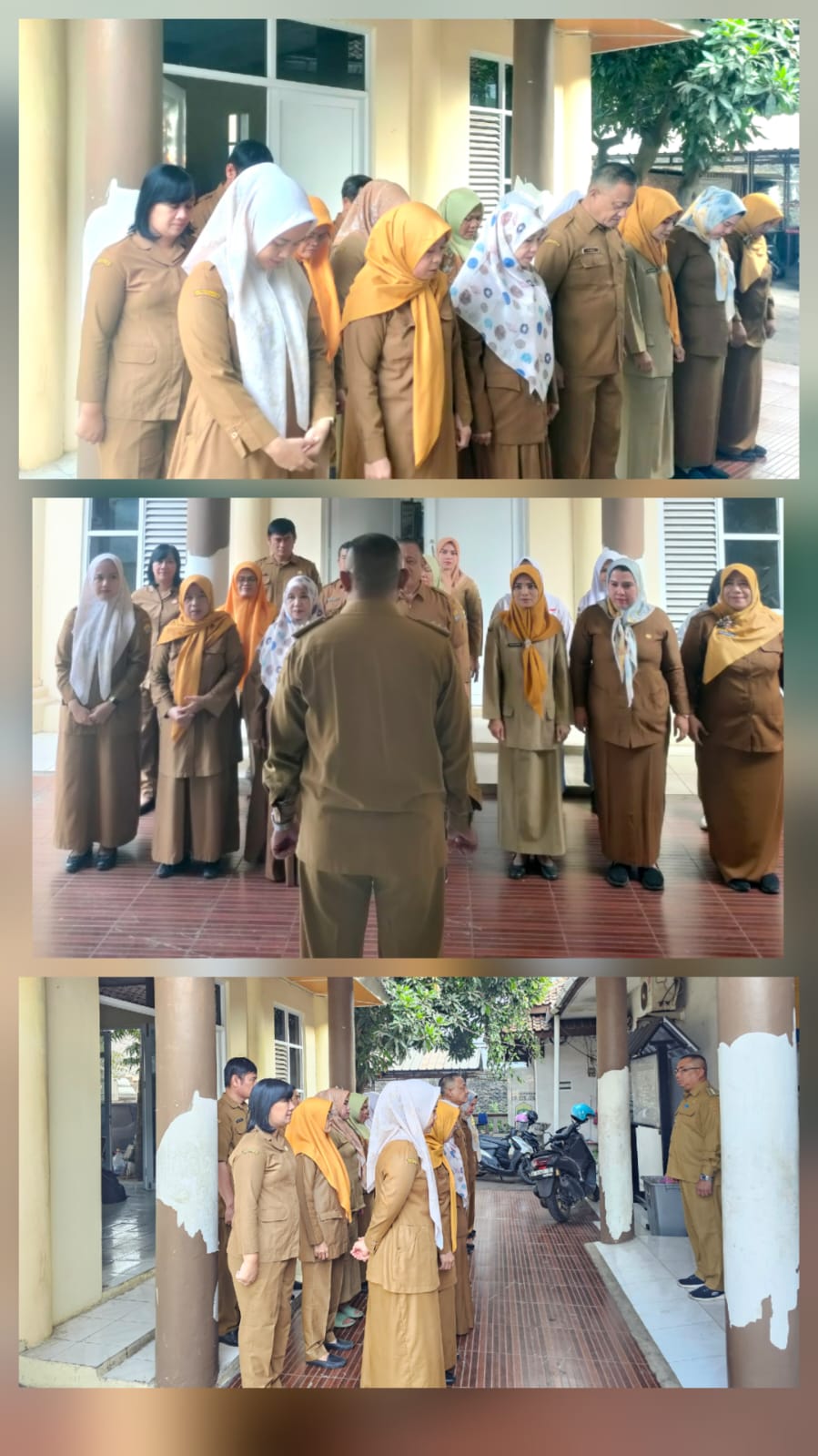 Apel Pagi Pegawai Kecamatan Cipocok Jaya