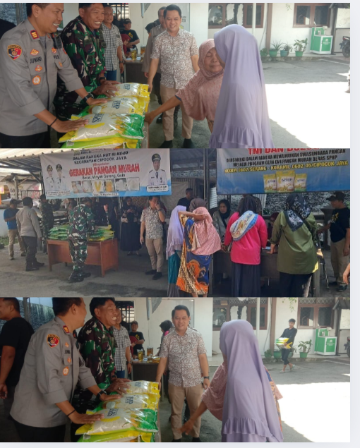 Gerakan Pangan Murah di 6 Kecamatan Se-Kota Serang