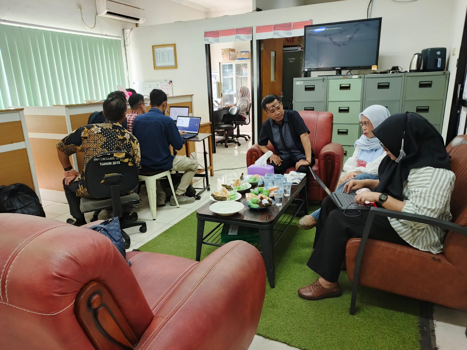 Verivikasi Data Non ASN Kecamatan Cipocok Jaya
