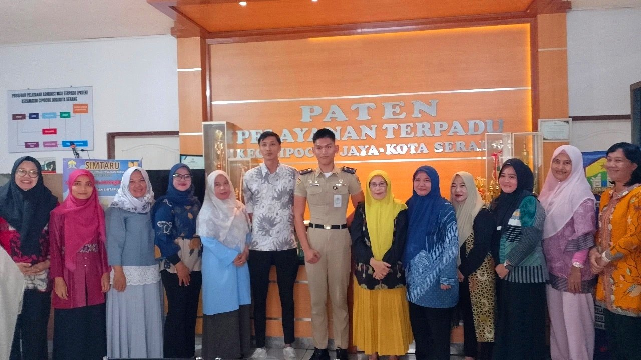 Penerimaan Siswa Magang IPDN di Kecamatan Cipocok Jaya